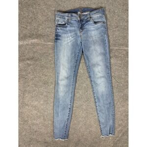 KUT From The Kloth Ankle Skinny Jeans Womens Size 6 Light Wash‎
